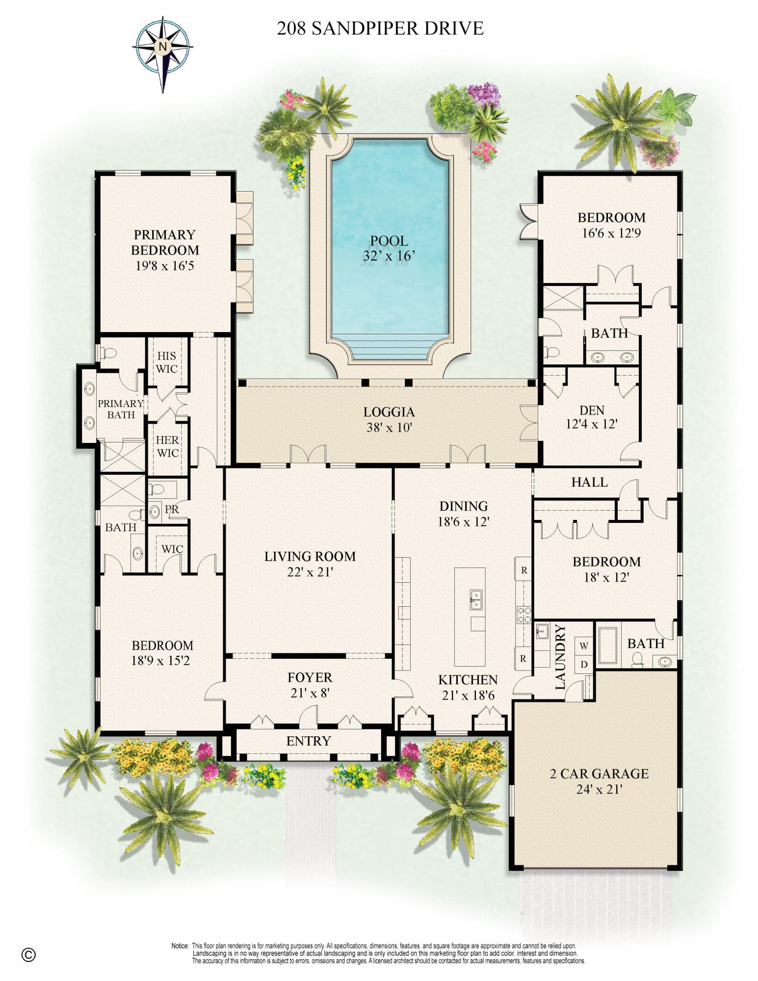 208 Sandpiper Drive, Palm Beach, FL 33480 59