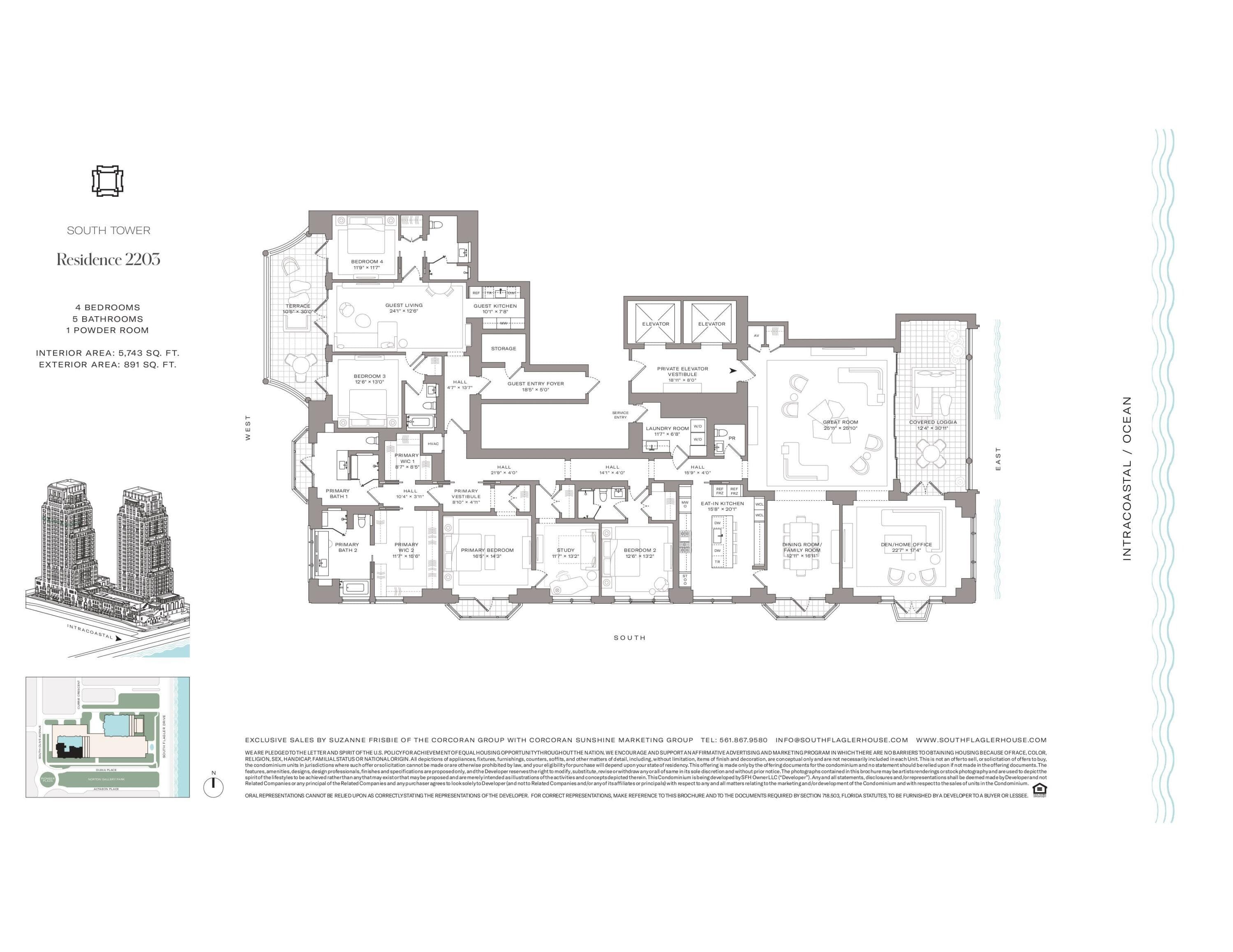 1355 S Flagler Drive 2203, West Palm Beach, FL 33401 18