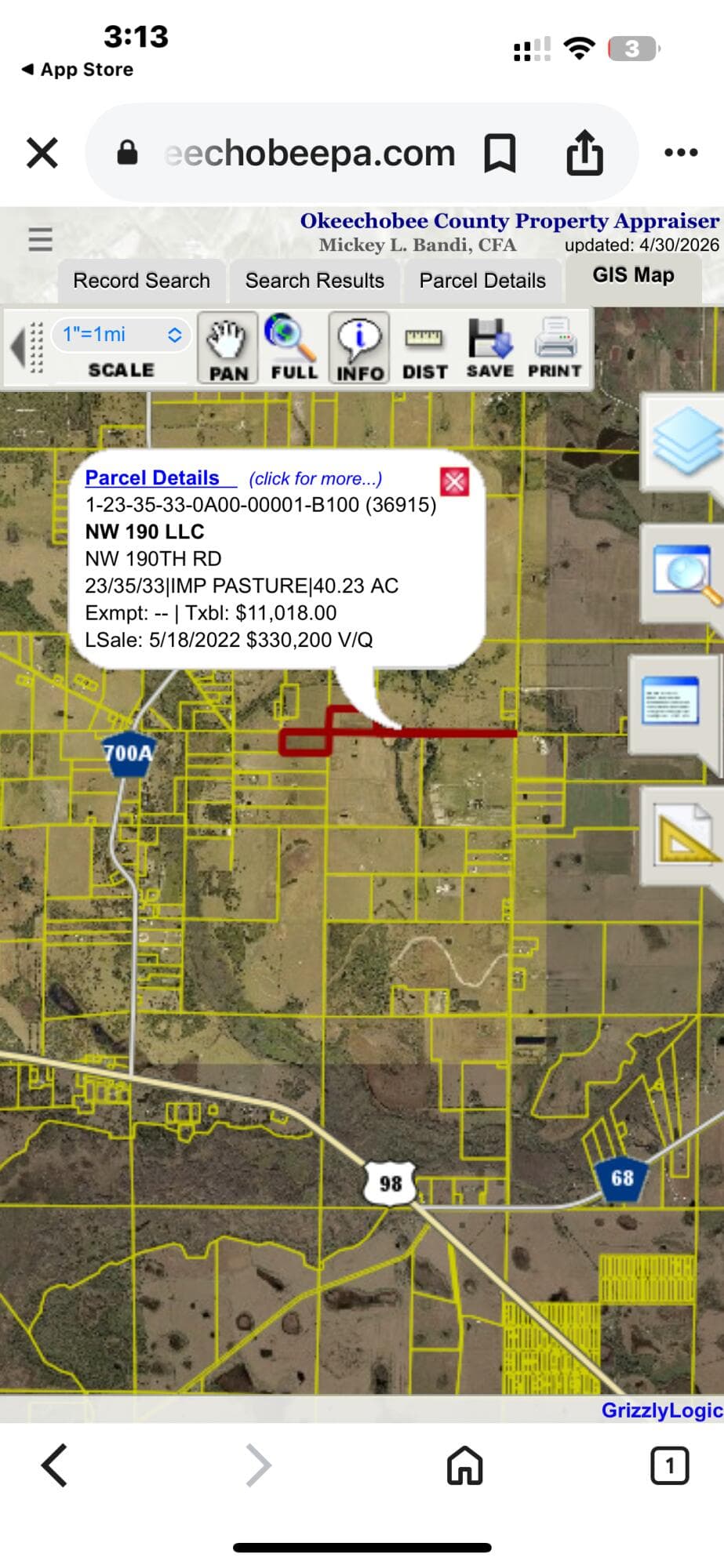 0 NW 190th, Okeechobee, FL 34972