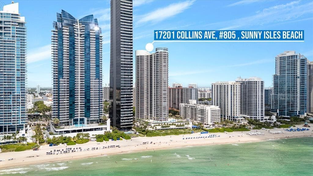 17201 COLLINS Avenue 805, Sunny Isles Beach, FL 33160 33